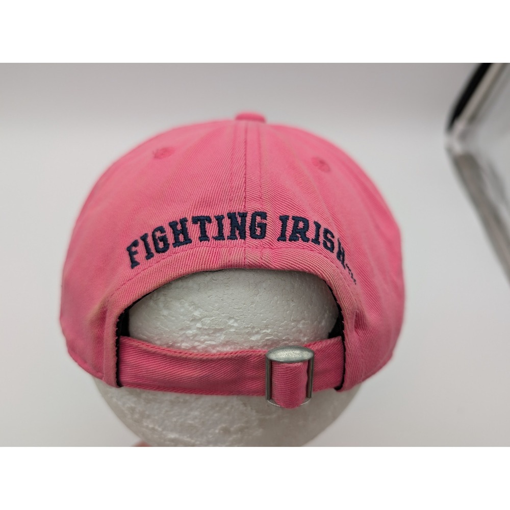Under Armour Notre Dame Fighting Irish Pink Adjustable Hat Womens Cap OSFM - Picture 3 of 10